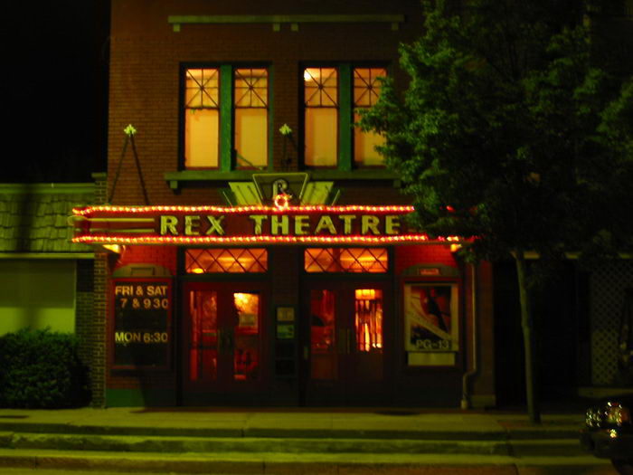 Rex Theatre - June 2002 (newer photo)
